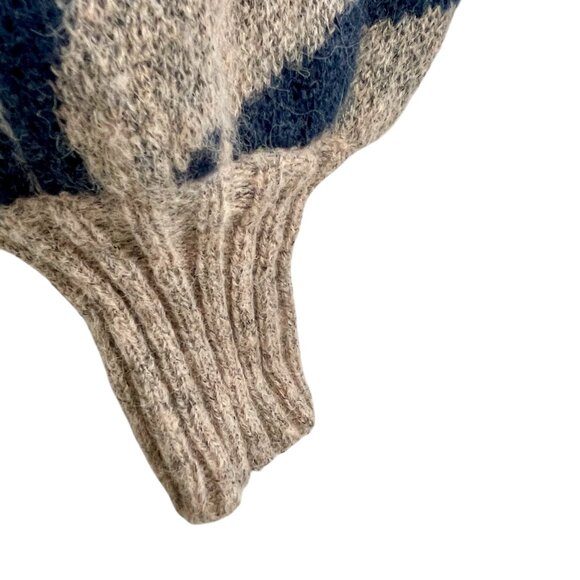 Anthropologie En Saison Mares Wool Blend Cropped Balloon Sleeve Sweater Womens M - Picture 8 of 14